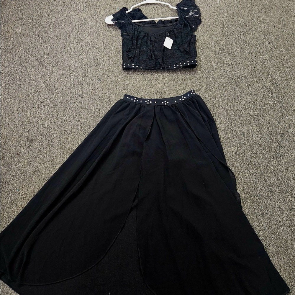 Lace Black Women's Contemporary Costume